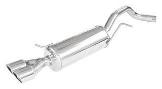 VW Polo 1.4 16V TSI GTI 180PS Sportauspuff 2x80mm X-RACE Edelstahl