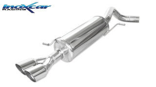 VW Polo 1.4 16V TSI GTI 180PS Sportauspuff 2x80mm RACING Edelstahl