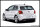 VW Polo 1.4 16V TSI GTI 180PS Sportauspuff 2x80mm RACING Edelstahl