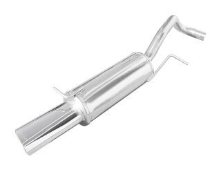 VW Polo 1.4 16V TSI GTI 180PS Sportauspuff 120x80mm Oblong Edelstahl