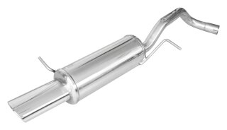 VW POLO 1.8T GTI 150PS Sportauspuff 120x80mm Edelstahl