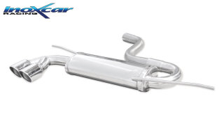 VW GOLF 6 2.0 TDI 170PS GTD Sportauspuff 2x80mm X-RACE Edelstahl