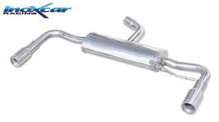 VW GOLF 6 2.0 TSI GTI 210PS Duplex-Sportauspuff 80mm  Edelstahl