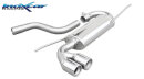 VW GOLF 6 1.4 TSI 160PS Sportauspuff 2x80mm Edelstahl