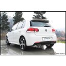 VW GOLF 6 1.4 TSI 122PS Inoxcar Sportauspuff 2x80mm...