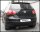 VW GOLF 5 2.0 TDI 140PS Sportauspuff 120x80mm Oblong Edelstahl