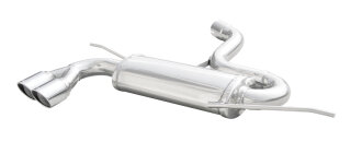 VW GOLF 5 2.0 TFSI GTI 200-230PS Sportauspuff 2x80mm X-RACE Edelstahl