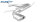 VW GOLF 5 2.0 TFSI GTI 200-230PS Sportauspuff 120x80mm Oblong Edelstahl