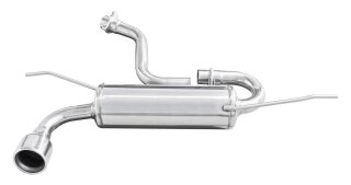 VW GOLF 5 1.6 FSI 115PS Sportauspuff 102mm Edelstahl