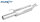 VW Golf 3 2.0/2.0 8V GTI 115PS-116PS Sportauspuff 80mm Edelstahl
