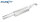 VW GOLF 2 1.8 GTI 105PS/1.8 GTI 112PS Sportauspuff 80mm Edelstahl