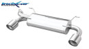 Toyota GT 86 2.0 200PS Sportauspuff 102mm Racing Edelstahl