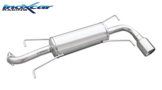 Subaru Impreza 4WD 2.5 WRX 265PS Inoxcar Sportauspuff 102mm Edelstahl