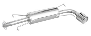 Subaru IMPREZA 4WD 2.5 WRX 230PS Sportauspuff 120mm MEGA Edelstahl