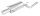 Subaru IMPREZA 4WD 2.5 WRX TURBO 230PS Sportauspuff 102mm Edelstahl