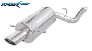 Subaru IMPREZA AWD WRX 225PS Sportauspuff 120x80mm Edelstahl