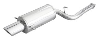 Subaru IMPREZA 4WD 2.0 STI TURBO 265PS Sportauspuff 150x105mm Edelstahl