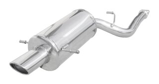 Subaru IMPREZA 4WD 2.0 STI TURBO 265PS Sportauspuff 120x80mm Edelstahl