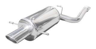 Subaru Impreza 4WD 2.0 GT TURBO Sportauspuff 120x80mm Edelstahl