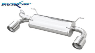 Subaru BRZ 2.0 200PS Duplex-Sportauspuff 102mm Racing Edelstahl
