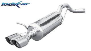 Skoda FABIA 1.4 TSI RS DGS 180PS Sportauspuff 2x80mm RACING Edelstahl