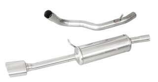 Seat Toledo 1.9 TDI 90PS Sportauspuff oval 120x80mm Edelstahl