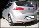 Seat LEON 2.0 TDI 140PS Sportauspuff 120x80mm Oblong...