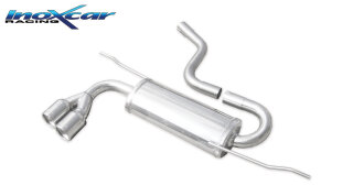 Seat LEON 1.6 102PS Sportauspuff 2x80mm Edelstahl