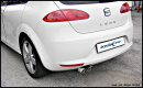 Seat Leon 1.6 102PS Sportauspuff 2x80mm Edelstahl