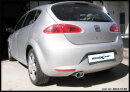 Seat Leon 1.6 102PS Sportauspuff 2x80mm Edelstahl