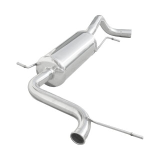 Seat Ibiza SC 1.4 TSI Bocanegra 180PS Sportauspuff zentral Endschalldämpfer Edelstahl