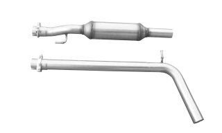 Seat Ibiza SC 1.4 TSI Bocanegra 180PS Mittelschalldämpfer Edelstahl