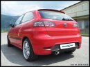 Seat IBIZA 1.9 TDI FR 130PS Sportauspuff 120x80mm Edelstahl