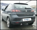 Seat IBIZA 1.4 TDI 75PS Sportauspuff 120x80mm Edelstahl