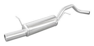 Seat IBIZA 1.4 TDI 75PS Sportauspuff 80mm Edelstahl