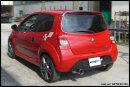 Renault Twingo 2 1.6 16V RS Sport 133PS Mittelschalldämpfer Edelstahl