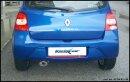 Renault Twingo21.2 GT Turbo 100PS Sportauspuff 120x80mm Edelstahl