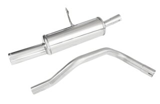 Renault MEGANE2CC 1.5 DCI 105PS Sportauspuff 80mm Edelstahl