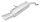 Renault Clio 3 Restyling 1.2 TURBO 100PS Sportauspuff 120x80mm Edelstahl