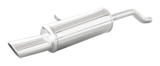 Renault CLIO 3 1.4 16V 98PS Sportauspuff 120x80mm Edelstahl