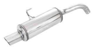 Renault Clio 2 RS Phase2 2.0 169PS Sportauspuff 90mm RALLY Edelstahl