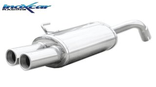 Renault Clio 2 RS Phase1 2.0 169PS Sportauspuff 2x80mm Edelstahl