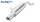 Renault CLIO 2 1.5 DCI 65PS-82PS Sportauspuff 102mm Edelstahl