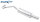 Renault CLIO 1 2.0 WILLIAMS 150PS Sportauspuff 80mm Edelstahl