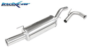 Renault Clio 1 1.8 16V 135PS Sportauspuff 76mm Retro Style Edelstahl