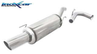 Renault Clio 1 1.8 16V 135PS Sportauspuff 90mm RALLY Edelstahl