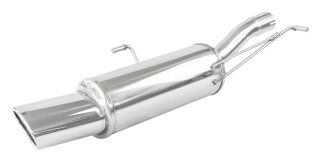Peugeot RCZ 1.6 THP 200PS Sportauspuff 150x105mm Oblong Edelstahl
