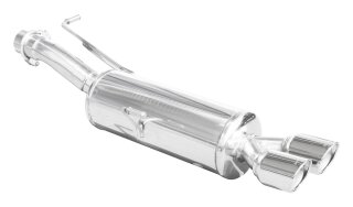 Peugeot RCZ 1.6 THP 200PS Sportauspuff 2x80mm X-RACE Edelstahl