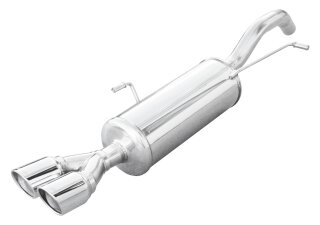 Peugeot RCZ 1.6 THP 156PS Sportauspuff 2x80mm X-RACE Edelstahl