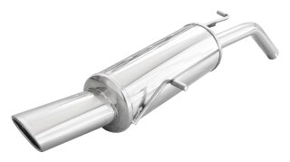 Peugeot 207CC 1.6 16V 120PS Sportauspuff 120x80mm Edelstahl